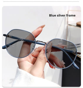 Gafas de Sol de Diseño MINGGAO, Montura Pequeña, Unisex, Fotocromáticas, de Lujo, Elegantes, Negras, Retro 2025 <span class=keywords><strong>OB3</strong></span>, para Adultos, Lectura/Juegos/Trabajo - Product Image 3