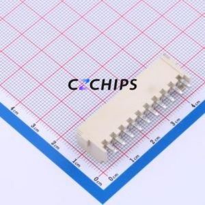 HC-VH-10AWT Wire-to-Board Pin Header SMD,P=3.96mm,Horizontal Mount Connector 1x10P 3.96mm Horizontal Mount VH - Product Image 2