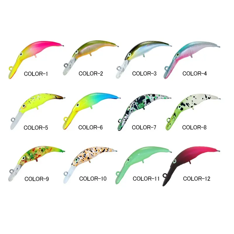 Palmer 38mm 2.3g tiny sinking minnow lure long tongue small minnow crankbait fishing lures
