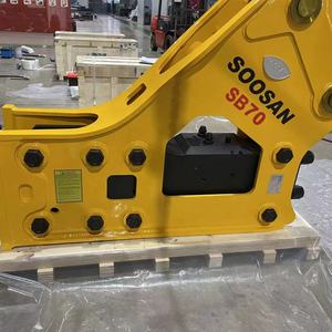 For SOOSAN <b>Hydraulic</b> Breaker SB 70 for Excavators 16-21 Tons New Condition Core Construction Machinery with Engine and <b>Motor</b> - Product Image 1