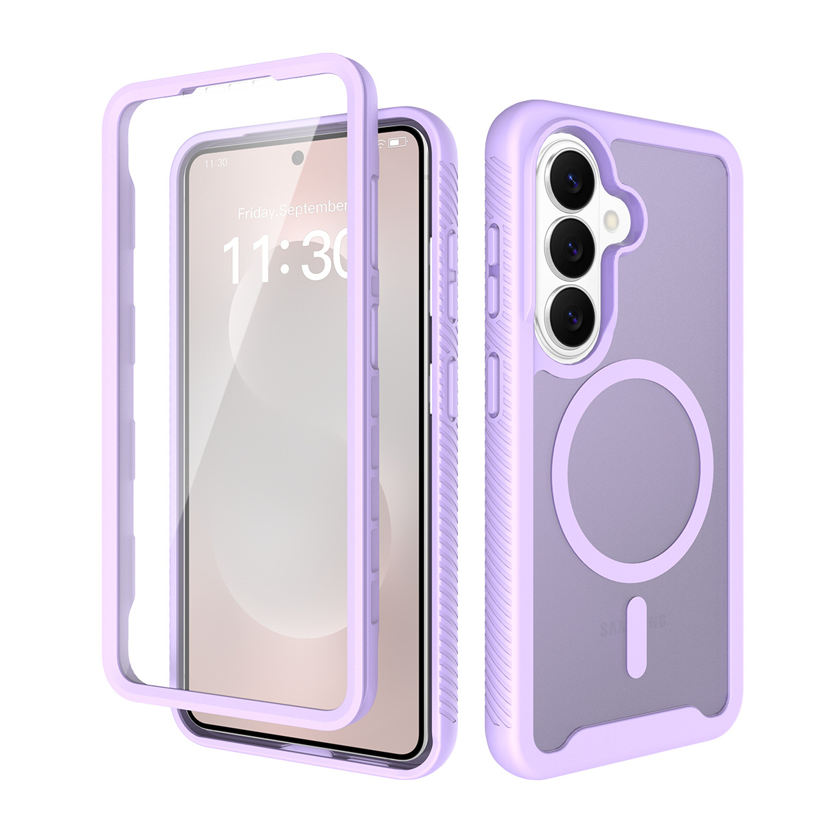 สีม่วงอ่อน