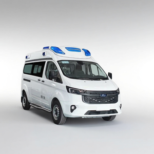 Ambulancia, Ambulancia Hospitalaria, Vehículo de Transporte de Rescate con Monitoreo de UCI, Ambulancia Manual 4x4, Personalizable - Product Image 1