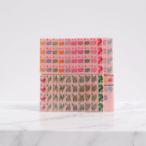 Modern Pop Art Pink Airplane American Mahjong Set Vibrant Rainbow Star Fantasy Themed Mahjong <b>Tiles</b> - Product Image 5