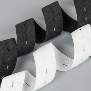 <span class=keywords><strong>Bande</strong></span> élastique tricotée en polyester pour boutonnière, 15 mm, 20 mm, <span class=keywords><strong>25</strong></span> mm, 30 mm, pour vêtements - Product Image 4