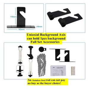 Foto- und Videoausrüstung Fotostudio-Hintergrundpapierhalter Fotografen-Hintergrundstoffständer Stativ-Halterung - Product Image 3