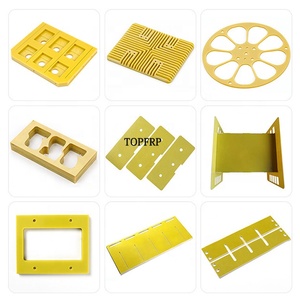 Panneau d'isolation en fibre de verre avec résine époxy jaune, panneau époxy - Product Image 2