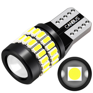 Bombilla LED T10 36SMD 3014 3030 Chips Canbus Sin Errores Luz de Coche 12V 24V W5W 194 LED Señal de Giro Lámpara de Lectura de Matrícula Blanca - Product Image 1