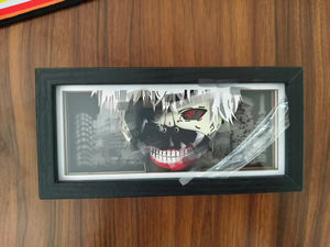 Caja de Luz 3D de Papel Recortado de <span class=keywords><strong>Anime</strong></span> Japonés, Marco de Caja de Sombras de Manga con Luces Led, Lámpara de Noche para Escritorio de Dormitorio, Regalos de Cumpleaños - Product Image 6