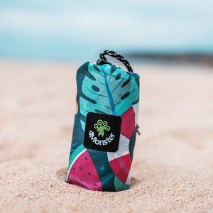 Manta de <span class=keywords><strong>playa</strong></span> de poliéster con bolsillo, antiarena estera de <span class=keywords><strong>playa</strong></span> de diseño personalizado, ligera e impermeable - Product Image 5