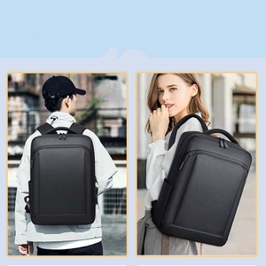 Simple Business Laptop <b>Bag</b> Oxford Waterproof USB Handle Lightweight Laptop Backpack Unisex Multi-Function Backpack - Product Image 6