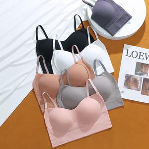 Hecho en China, la ropa interior sin costuras para mujer, tirantes, sujetador trasero, sin anillo de acero, se puede usar externamente - Product Image 2