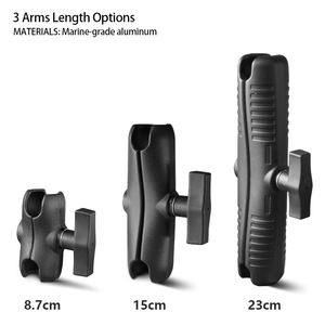 Support de base de trou d'ampères de perceuse robuste <span class=keywords><strong>pour</strong></span> tablettes de 7 à 14 pouces, idéal <span class=keywords><strong>pour</strong></span> les véhicules utilitaires, les camions et le montage mural - Product Image 5