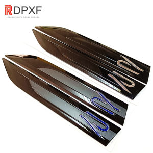 Nuovo Adesivo 3D in ABS con <span class=keywords><strong>Logo</strong></span> R Blade Leaf Plate per Golf 7 8GOLF, Etichetta Laterale con Protezione - Product Image 1