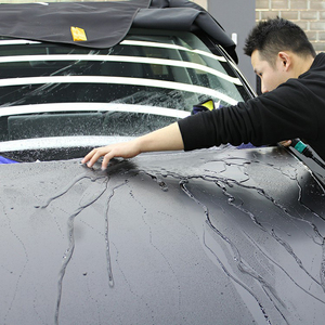 TPU ppf màu đen sáng màu xe sơn bảo vệ phim tự động sửa chữa xe bọc màu đen mờ Tự Chữa Bệnh đen bóng ppf Đen - Product Image 2