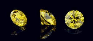 シャープ 人工合成ダイヤモンドグリット ラボグロウン ダイヤモンテ 研磨材 黄色 原石 HPHT ラフダイヤモンド - Product Image 5