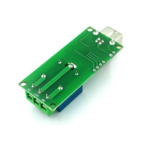 Módulo de Relé USB de 1 Canal y 5V, Conexión HID Plug and Play, Interruptor Inteligente para PC, Sin Necesidad de Controlador, para Encendido/Apagado Controlado por Computadora con Windows