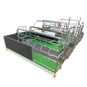 Op Maat Gemaakte Dubbele Zeug Gegalvaniseerde Stalen Kinderkamer Pen Nieuwe Gebruikte Varkenshouderij Kooi Automatische Kenmerken Jaula Para Cerdo - Product Image 2