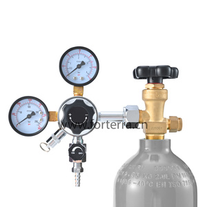 Cấp thực phẩm liền mạch nhôm CO2 Xi lanh khí áp lực cao 3.2L Mini CO2 xi lanh với cga320 van - Product Image 3