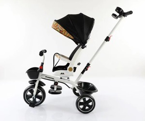 Tricycle Bébé 4-en-1 à Prix Usine avec Housse de Siège, Vélo d'Équilibre à 3 Roues pour Enfants avec Pédales et Guidon Musical - Product Image 3