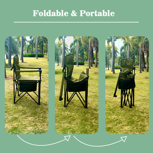 Silla Plegable Personalizada Desmontable para Maquillaje, Muebles de Exterior, Portátil, para Viajes, Picnic, Relajación, Pesca, Playa, Jardín, Camping - Product Image 4
