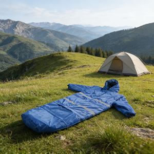 Saco <span class=keywords><strong>de</strong></span> Dormir <span class=keywords><strong>de</strong></span> Plumón <span class=keywords><strong>de</strong></span> Ganso Ultraligero para Acampar al Aire Libre, en Oferta - Product Image 2