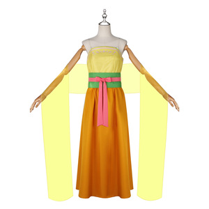 Disfraz de Cosplay de Whispers Of The Pharmacist Girl, Vestido Naranja de Baile al Atardecer, Estilo Chino Tradicional, para Mujer, Juego de Rol de Anime - Product Image 4