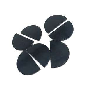 Cabujón de Ónix Negro de Alta Calidad en Forma de Media Luna, 8x12mm, Cabujón Plano Suelto para Joyería DIY, Anillos y Collares, Gemas Cabujón Lisas - Product Image 4