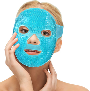 Cold Face Mask Ice Pack Reduce Face Puff Dark Circles Gel Beads Hot and Cold Compress Pack