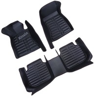 Tapis de sol entièrement fermés marron pour Wuling Bingo, modèle 2023, ensemble complet de garnitures intérieures OLIVER, imperméables et résistants à l'usure