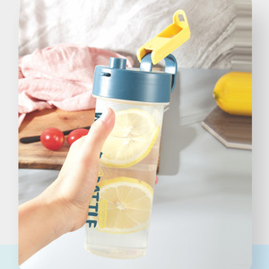 Portable <b>Plastic</b> Water Bottle 6303 Leak Proof Airtight For Outdoor Sports Summer Use Customizable With Logo - Product Image 3