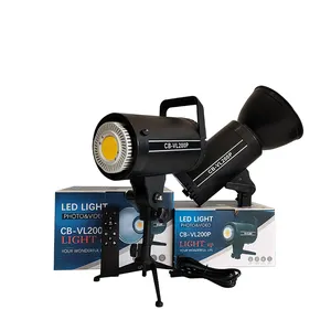 Hot sale 200W Photography Video Studio Light with 3200K-5800K Continuous Lighting Live Streaming Photography Videography