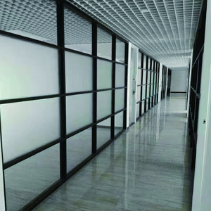 ผนังกั้นเสียงกระจกสำนักงานที่มีความยืดหยุ่นปรับได้ทันสมัยพร้อมกระจกนิรภัยสำหรับพื้นที่สำนักงานและโรงเรียน - Product Image 4