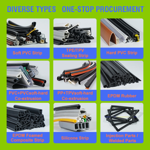 Robot quét sàn, dải cao su niêm phong, dải cao su loại khe, dải cao su gạt nước, dải niêm phong đồng cứng mềm - Product Image 4