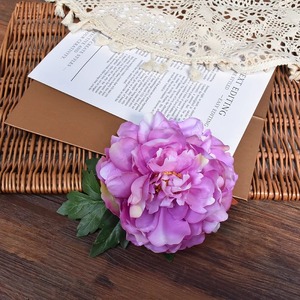 Pince à cheveux en soie style Tang, pivoine chinoise traditionnelle, accessoire de coiffure vintage pour la plage et les spectacles - Product Image 6