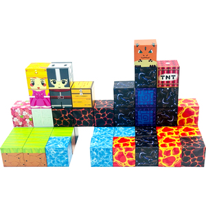 Xây Dựng Từ Khối Thiết Lập 45Pcs Toddler Đồ Chơi Gốc Cảm Giác Trò Chơi Ngoài Trời Sáng Tạo Trẻ Em Chơi Từ Cổng Thông Tin Làm Bằng Nhựa - Product Image 6