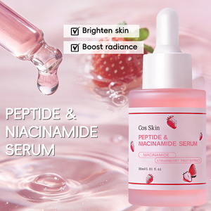 Suero para el Cuidado de la Piel de Marca Privada Antienvejecimiento, Antiarrugas, Blanqueador, Hidratante, Iluminador, con Niacinamida de Fresa - Product Image 4