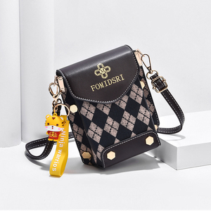 Mode Mini Mädchen Umhängetasche Handy Großhandel Frauen Schulter Handy taschen Zebrast reifen Frauen Umhängetaschen - Product Image 4