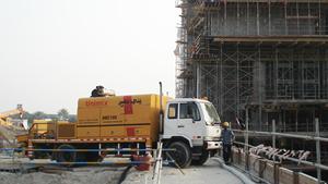 China Made 55-100m3/h SY5123THB-9018C-6S Trailer <b>Mount</b> Concrete Pump - Product Image 5