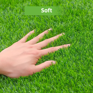 Gazon artificiel vert <span class=keywords><strong>pas</strong></span> <span class=keywords><strong>cher</strong></span> JS avec trous de drainage, pelouse synthétique résistante, <span class=keywords><strong>fausse</strong></span> <span class=keywords><strong>herbe</strong></span> pour les écoles, les parcs et les espaces verts urbains - Product Image 3