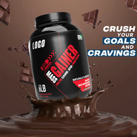 Prix inférieur Supplément de fitness Musculation Gain de masse sérieux Poudre de protéine de lactosérum Gainer de masse