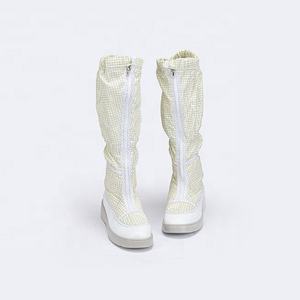 Reasonable Price Anti-static Safety Shoes Long <b>Boots</b> Workshop ESD Work Shoes <b>Boots</b> for Cleanroom - Product Image 2