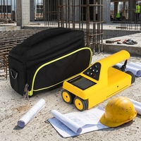Detector de Varillas de Acero Portátil Profesional, Escáner Inteligente de Concreto, Medidor Integrado de Posicionamiento de Barras de Acero, Herramienta de Ingeniería Civil NDT