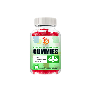 Gomitas de Creatina Monohidrato de Marca Privada, Suplementos de 3g para el Crecimiento Muscular, Aumento de Energía para Adultos - Product Image 1