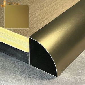 JYF EX556 Modern Stainless Steel <b>Mirror</b> Hairline Decorative Trim Profile Waterproof Durable Easy Installation Interior Wall <b>Tile</b> - Product Image 4