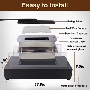 Haute qualité Tischkamin Portable <span class=keywords><strong>éthanol</strong></span> <span class=keywords><strong>cheminée</strong></span> <span class=keywords><strong>Table</strong></span> Top <span class=keywords><strong>cheminée</strong></span> <span class=keywords><strong>table</strong></span> foyer alcool bio<span class=keywords><strong>éthanol</strong></span> <span class=keywords><strong>cheminée</strong></span> - Product Image 5