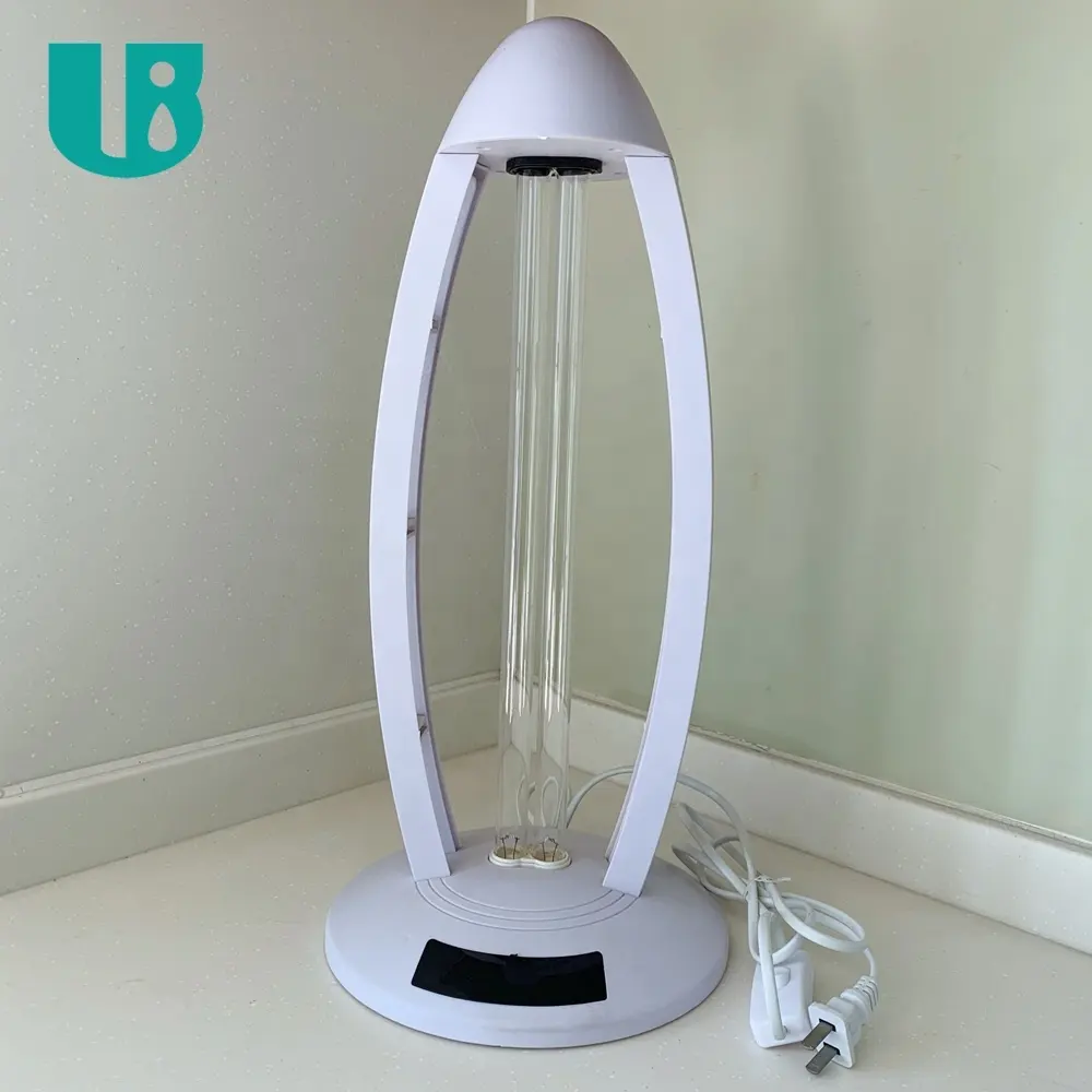 Uv Germicidal Lamp Portable Uvc Sterilizer 36w Disinfection Lamp With Remote Control 254nm Ultraviolet Uv Germicidal Light