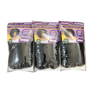 Cheveux afro crépus en vrac de 12 pouces, 100g, fibre douce haute température, texture naturelle 4C, extensions pour tresses et dreadlocks pour femmes noires - Product Image 1