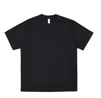 T-shirt unisexe décontracté en coton épais 260 grammes, col rond, impression opaque sans couture, coupe oversize pour homme