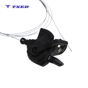 Levier de vitesses indexé en alliage d'aluminium 9 vitesses, étanche et réglable pour vélos électriques, vélos de route/vTT/vélos de ville - Product Image 1