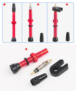 Cartucho de válvula sin cámara para bicicleta de montaña DEEMOUNT Color 40/60/80/100/120MM núcleo de válvula de aleación de aluminio <span class=keywords><strong>MTB</strong></span> piezas de montar originales - Product Image 2